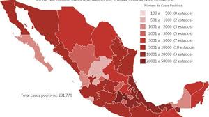  México se encuentra entre los 10 países del mundo con mayor número de contagios de COVID 19