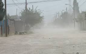  Pronostica Protección Civil rachas de viento de 55 km/h  en Ciudad Juárez y Balleza