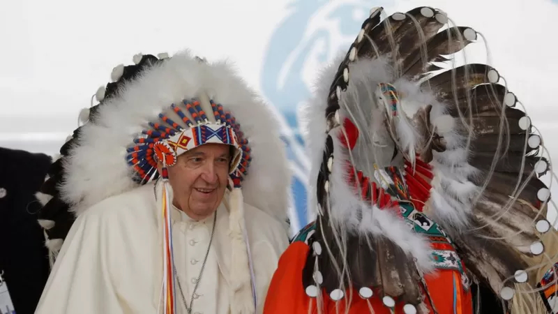  La histórica petición de perdón del papa Francisco a los indígenas de Canadá por “destrucción cultural y asimilación forzada”