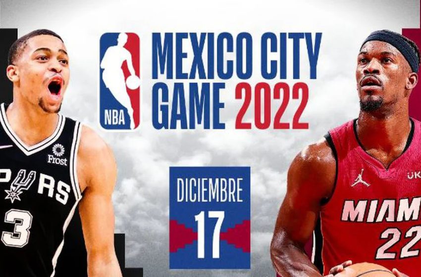  Después de 3 años de ausencia, la NBA regresará a México con un San Antonio Spurs vs Miami Heat