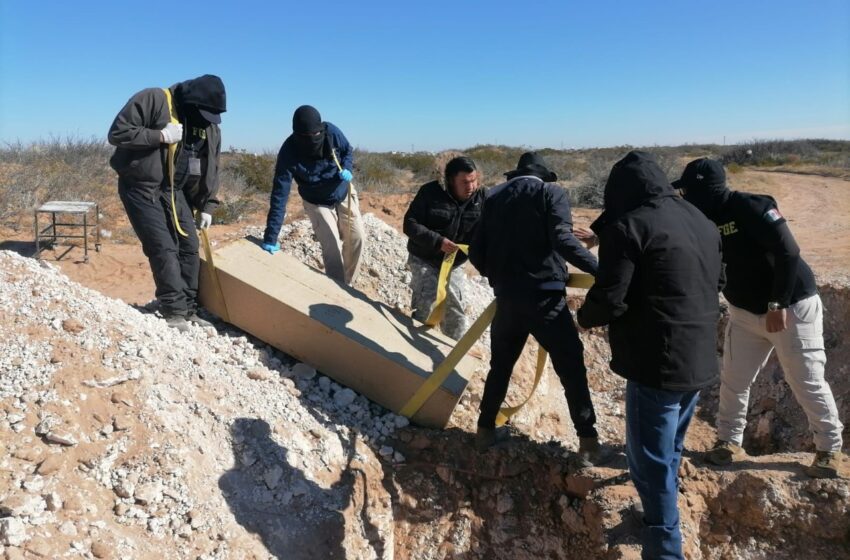  Inhumaron 89 cadáveres no identificados en panteón San Rafael de Ciudad Juárez