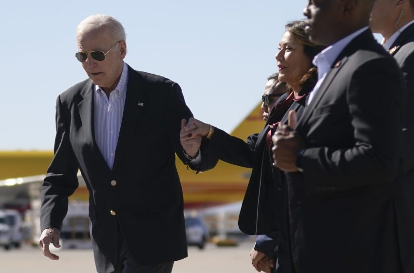  Joe Biden llega a El Paso, Texas en medio de crisis migratoria