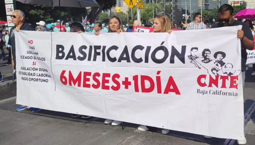  Maestros de la CNTE alistan marcha y paro indefinido de labores el 15 de mayo; esto sabemos