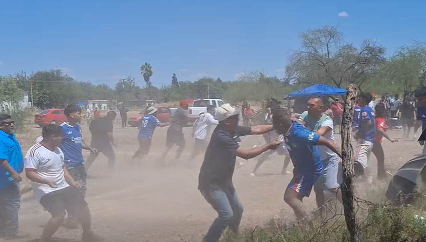 Batalla campal en partido de fútbol moviliza a la Policía de Múzquiz, Coahuila